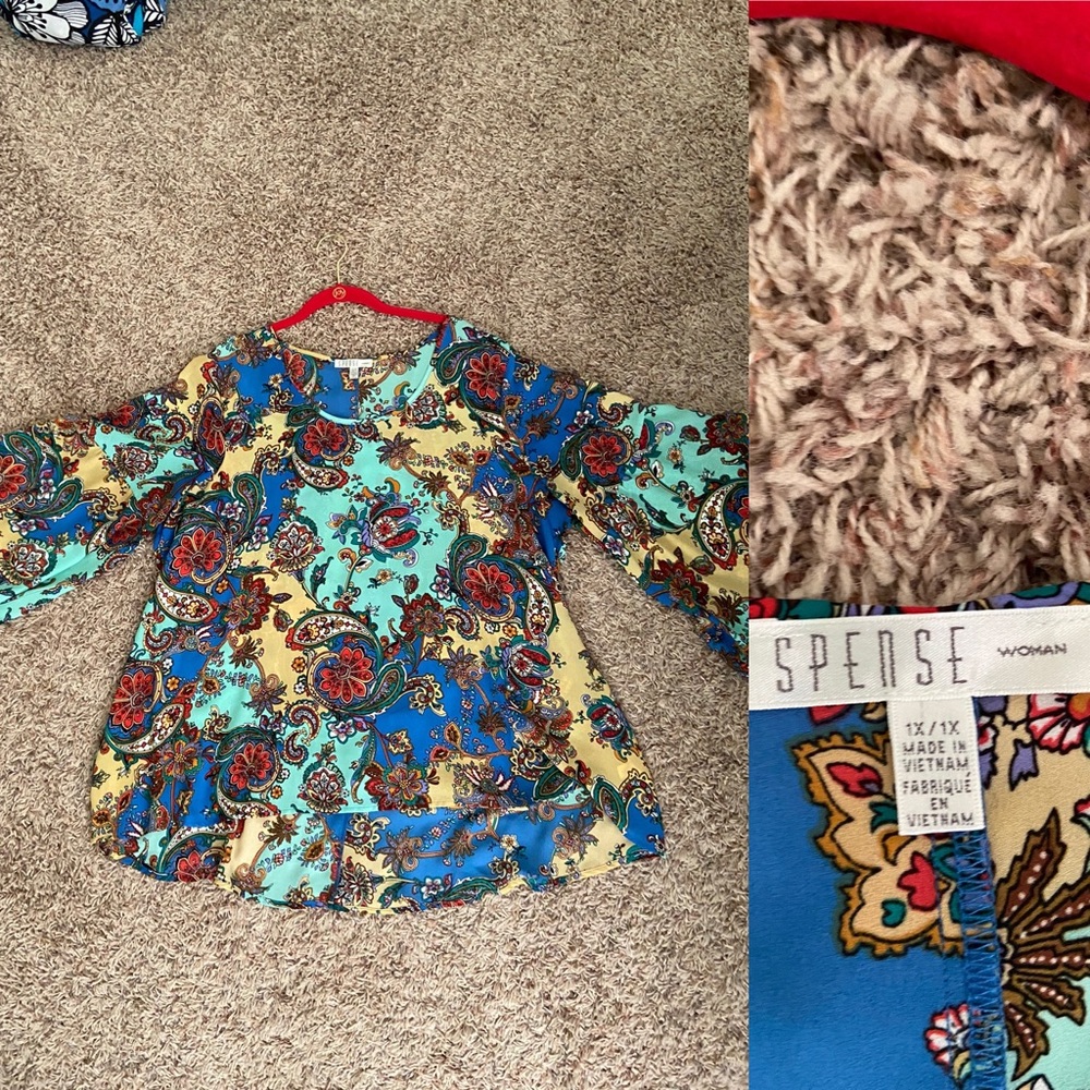 Spense colorful top